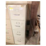 4-drawer file cabinet