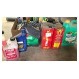 oil, fuel & antifreeze