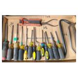 screwdrivers & misc. tools