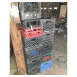 plastic crates
