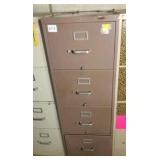 4-drawer file cabinet