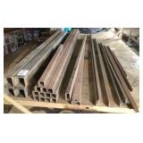 sq tubing angle iron : see list