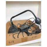 Shur mic, cables & foot pedal