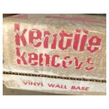 9) sticks of 4' x 48' rubber base board (36 ft)