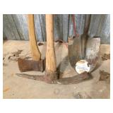 ax, pick & shovel