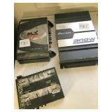 MTX & Pioneers power amps & EPIC bass boost