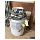 full butane tank , regulator & hoses for camper