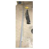 gray conduit, magnetic doorway cover