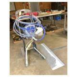 paint sprayer & shield