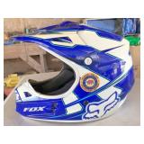Fox motorcycle crash helmet