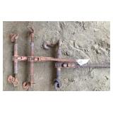 3) 3/8" - G4 ratchet chain binders