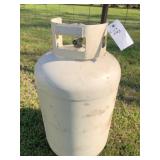 empty 30 lb propane cylinder