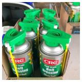 6) 10oz cans of CRC belt dressing