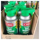 6) 10oz cans of CRC belt dressing