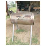 stainless steel grill 36" L x 20" dia.
