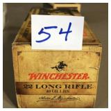500 rnds in 10 boxes Winch  22 LR  40gr