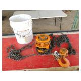 Harrington Peerless 3 ton chain hoist