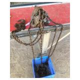 Yale Screw Geared Block - 1 ton chain hoist