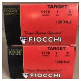 50 rnds  Fiocchi 12 ga  2.75"   8 shot