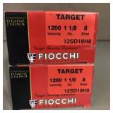 50 rnds  Fiocchi 12 ga  2.75"   8 shot