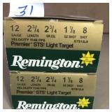 50 rnds  Rem 12 ga  2.75"   8 shot