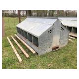 12 nest Cumberland chicken motel with sidewalks