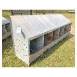 6 hole chicken nests