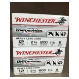 50 rnds Winch  12 ga  2.75"   8 shot