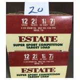 50 rnds Estate  12 ga  2.75"  7.5 shot