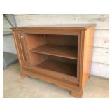 cabinet repurposed from console TV