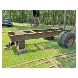 16 ft HD home made trailer w 10.00-22 tires
