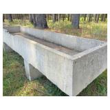concrete trough 114" x 39" x 9" deep x 2 ft tall