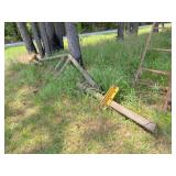 20 ft bar for implement of 7"x 4" & 4x4 tube