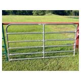 8ft x 4 ft galvanized pipe gate