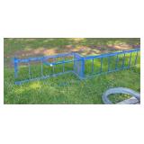 industrial ladder made of 2x2 angle & 1.5" pipe