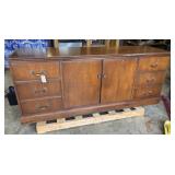 office cabinet: 72 x 20 x 20H w file hanger drwrs