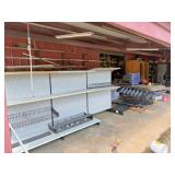 5 pallets & 1 assembled shelves - scroll down