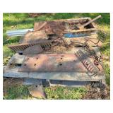 pallet of misc scrap metal