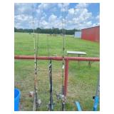 rods, reels & crappie poles