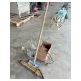 dry cement color, basket & misc