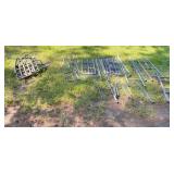 2) 10 ft, 2 man lean-to stnds &1) climbing stand