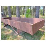 metal trough 10