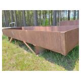 metal trough 10