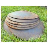 12) 20" disc blades