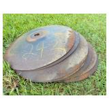 14) 20" disc blades