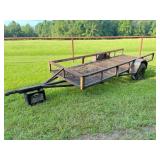 12 x 4 home made trlr, mesh floor, 2" ball