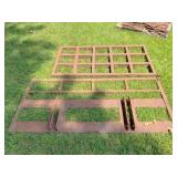 2) metal structures, see list