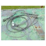 2) 15ft 1/4"  cables with turnbuckles