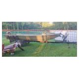 1981 Lowe 1436 w Johnson 9.5 ho outb