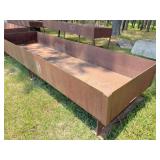 metal trough 10